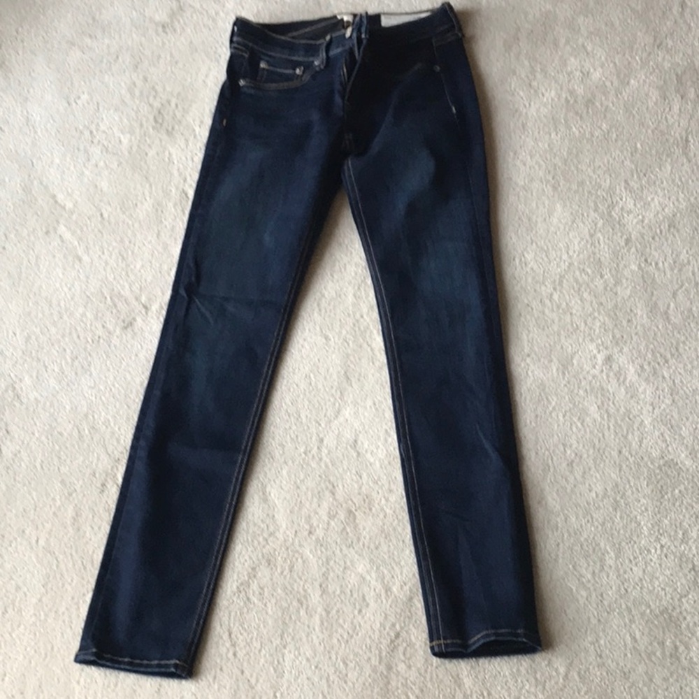 Rag & bone skinny mid rise